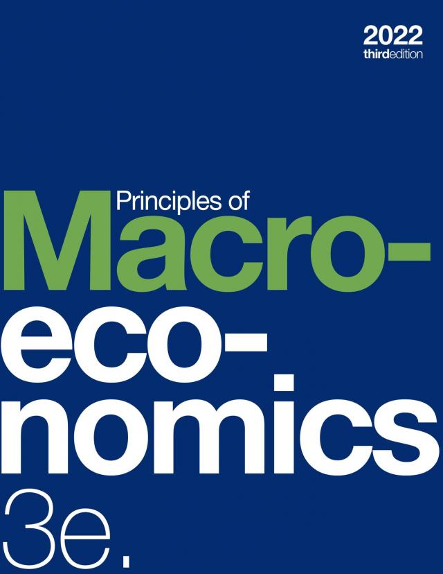 Principles of Macroeconomics 3e (paperback, b&w)