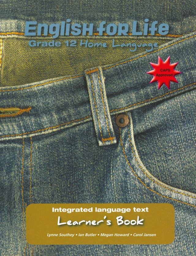 English for Life Grade 12 Learner's Book Home Language