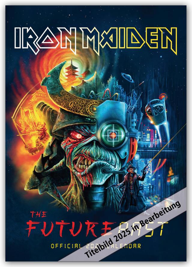 Iron Maiden 2025 – A3-Posterkalender