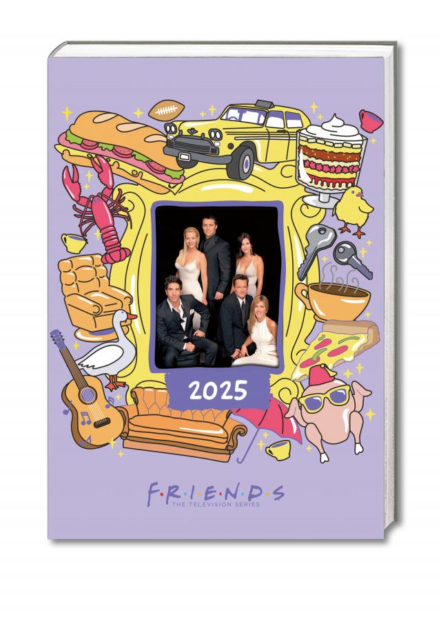 Friends – A5-Tischkalender 2025