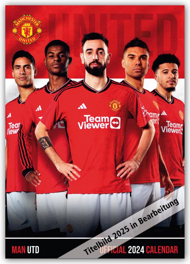 Manchester United FC 2025 – A3-Posterkalender