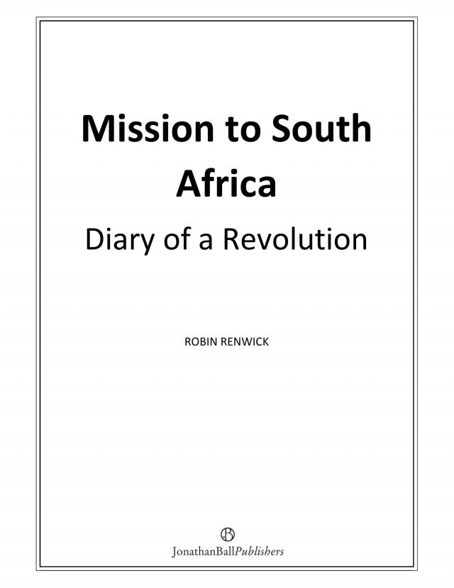 Mission to South Africa