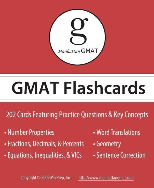 Manhattan GMAT Flashcards