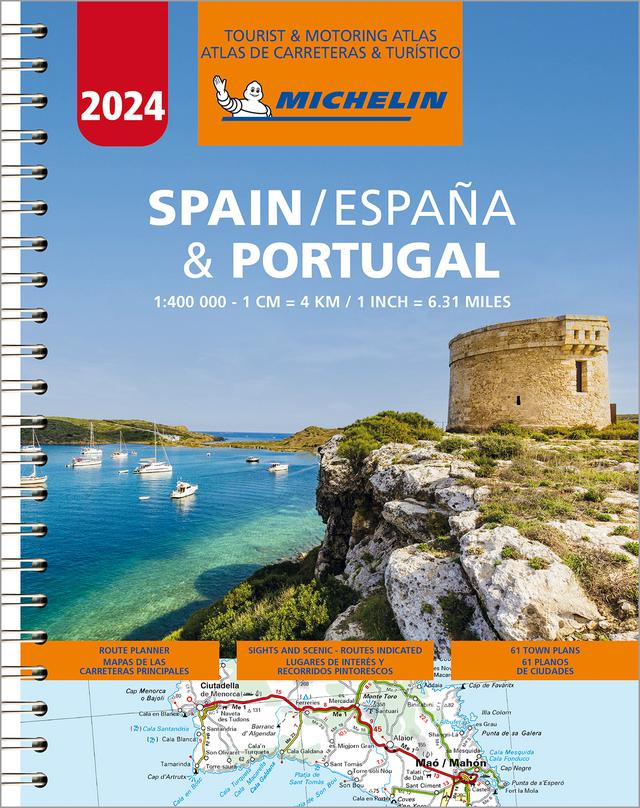 Spain & Portugal / Espa?a & Portugal 2024 (A4-Spirale)