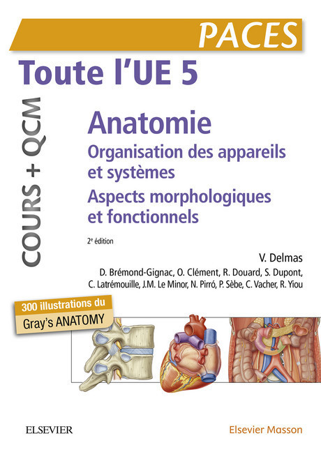 Toute l''UE 5 - Anatomie - Cours + QCM