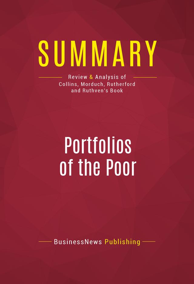 Summary: Portfolios of the Poor