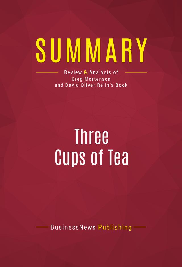 Summary: Three Cups of Tea