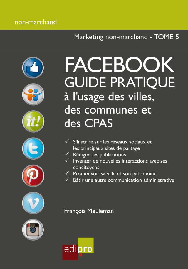 Facebook - Guide pratique à l'usage des villes, des communes et des CPAS