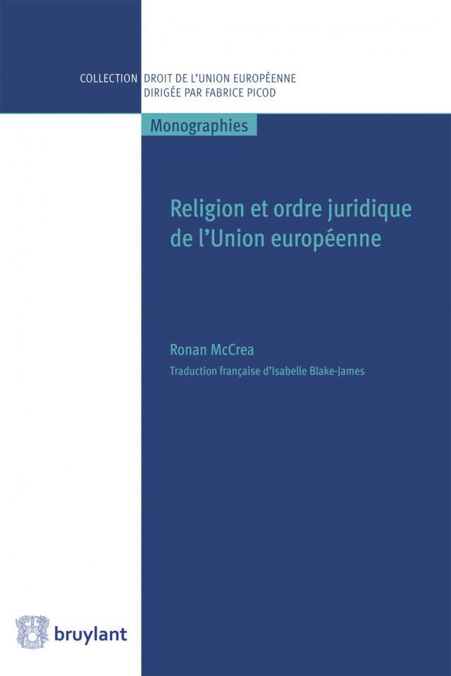 Religion et ordre juridique de l'Union européenne