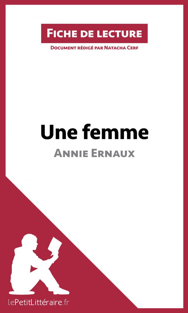 Une femme d'Annie Ernaux (Fiche de lecture)