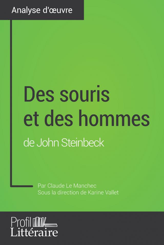 Des souris et des hommes de John Steinbeck (Analyse approfondie)