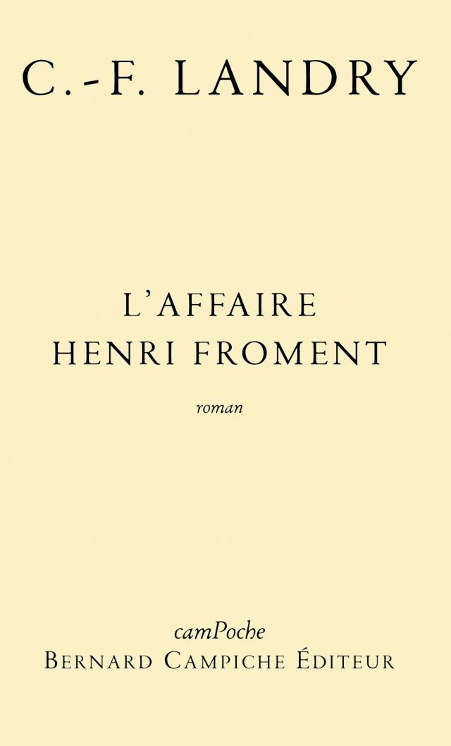 L’affaire Henri Froment