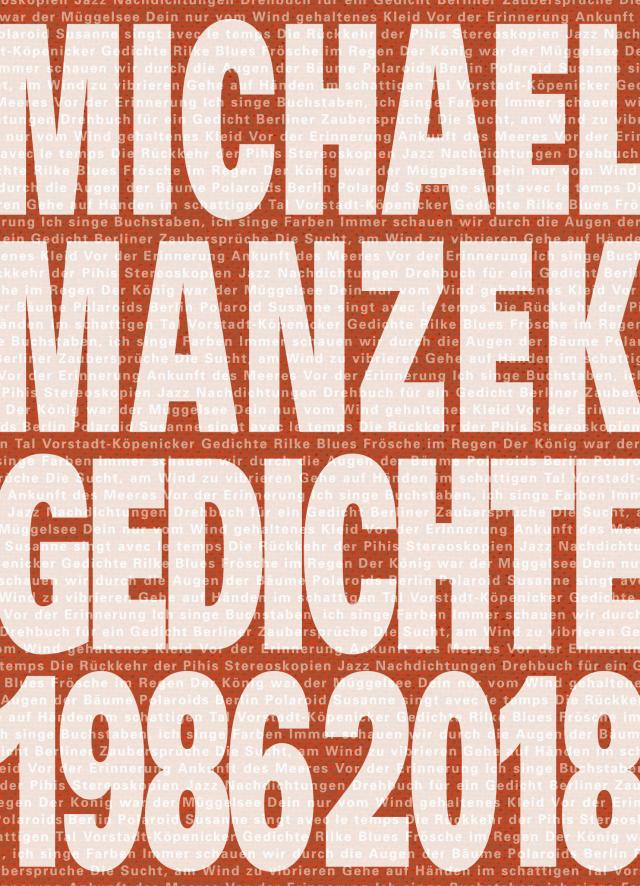 Michael Manzek Gedichte 1986-2018