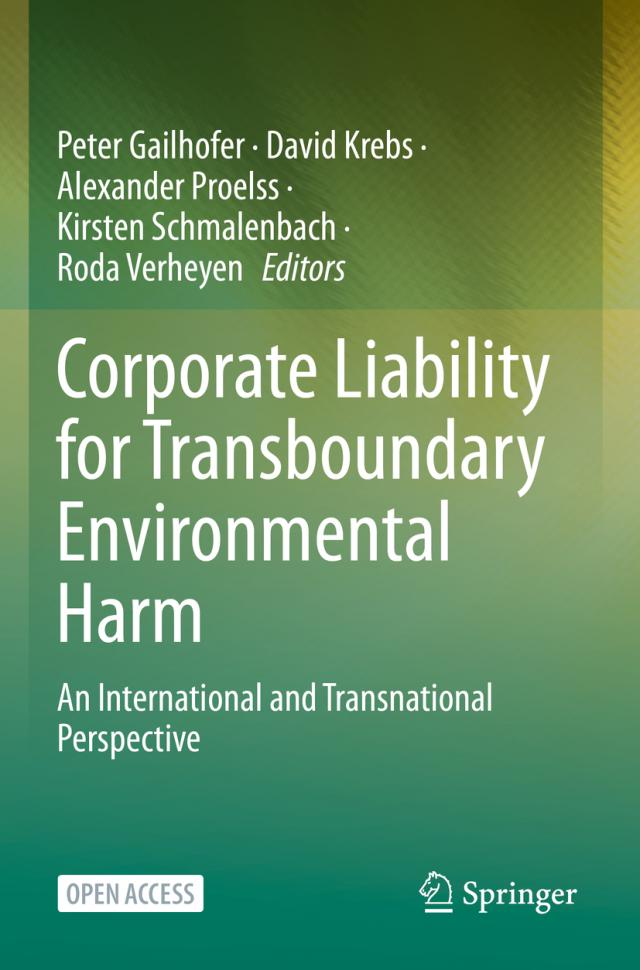 Corporate Liability for Transboundary Environmental Harm