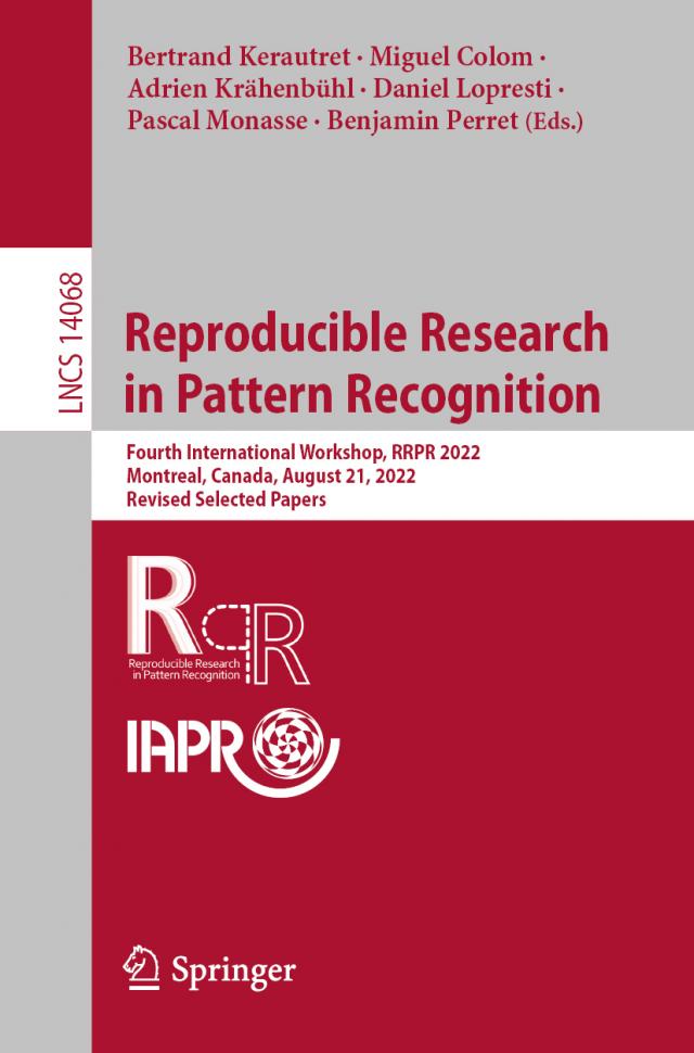 Reproducible Research in Pattern Recognition