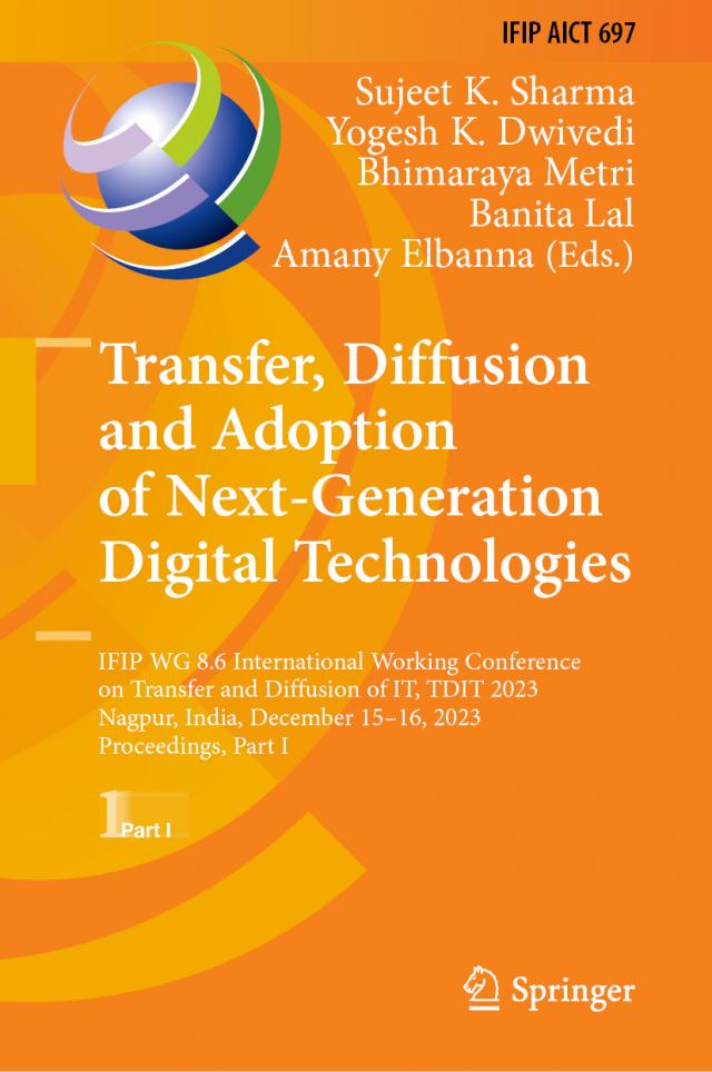 Transfer, Diffusion and Adoption of Next-Generation Digital Technologies