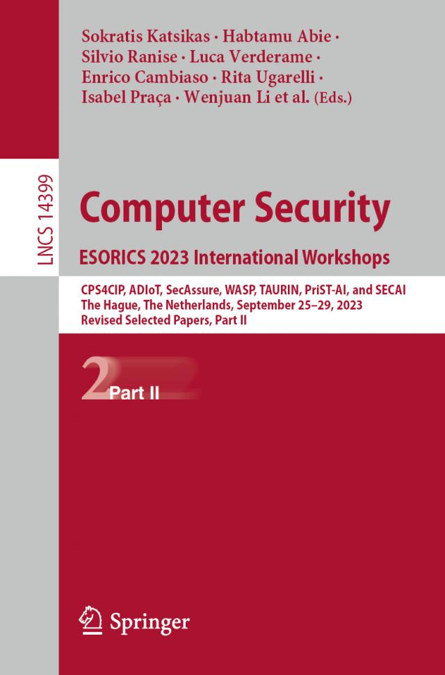 Computer Security. ESORICS 2023 International Workshops
