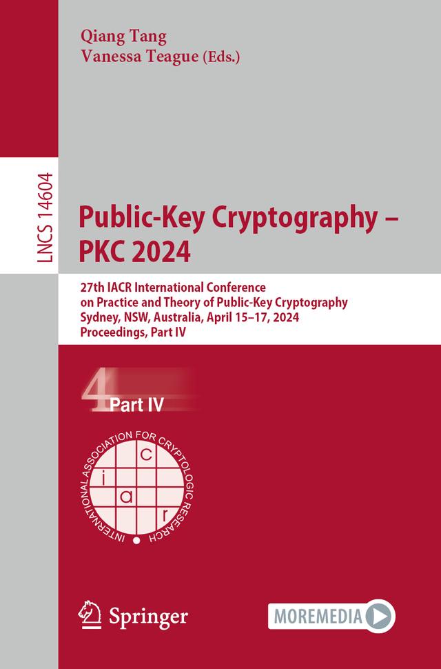 Public-Key Cryptography – PKC 2024