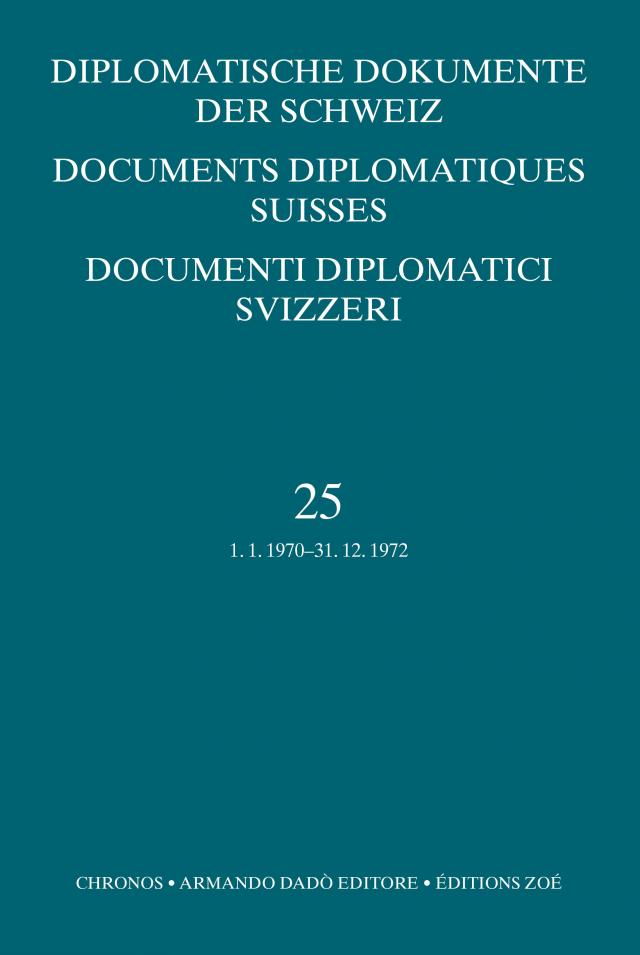 Diplomatische Dokumente der Schweiz