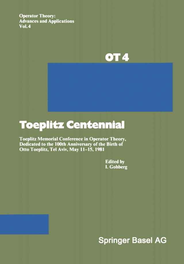 Toeplitz Centennial