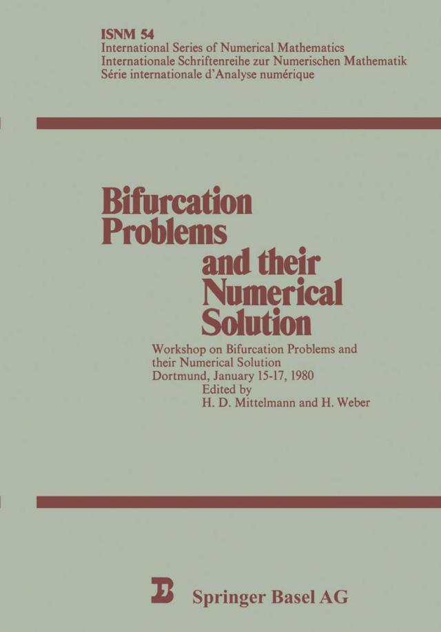 Bifurcation Problems and their Numerical Solution