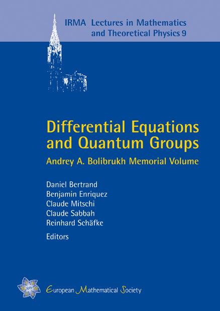 Differential Equations and Quantum Groups