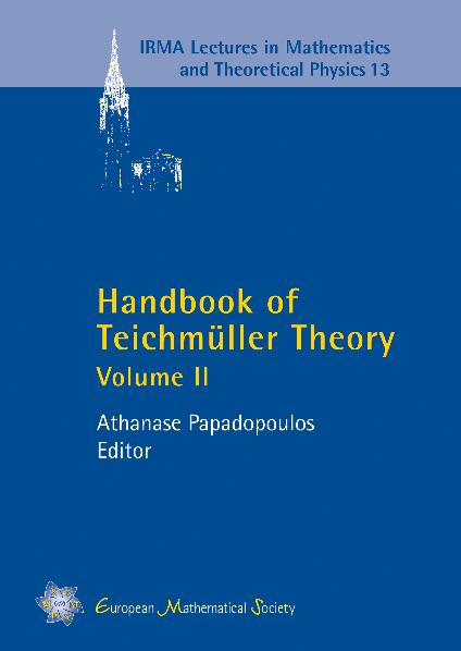 Handbook of Teichmüller Theory