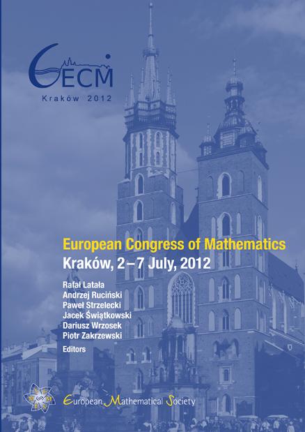 European Congress of Mathematics - Kraków, 2 – 7 July, 2012