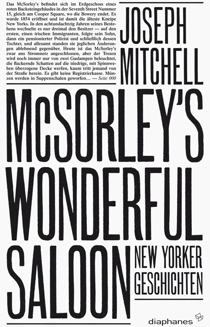 McSorley’s Wonderful Saloon