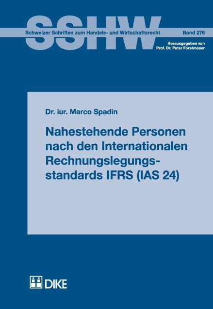 Nahestehende Personen nach den Internationalen Rechnungslegungsstandards IFRS (IAS 24)