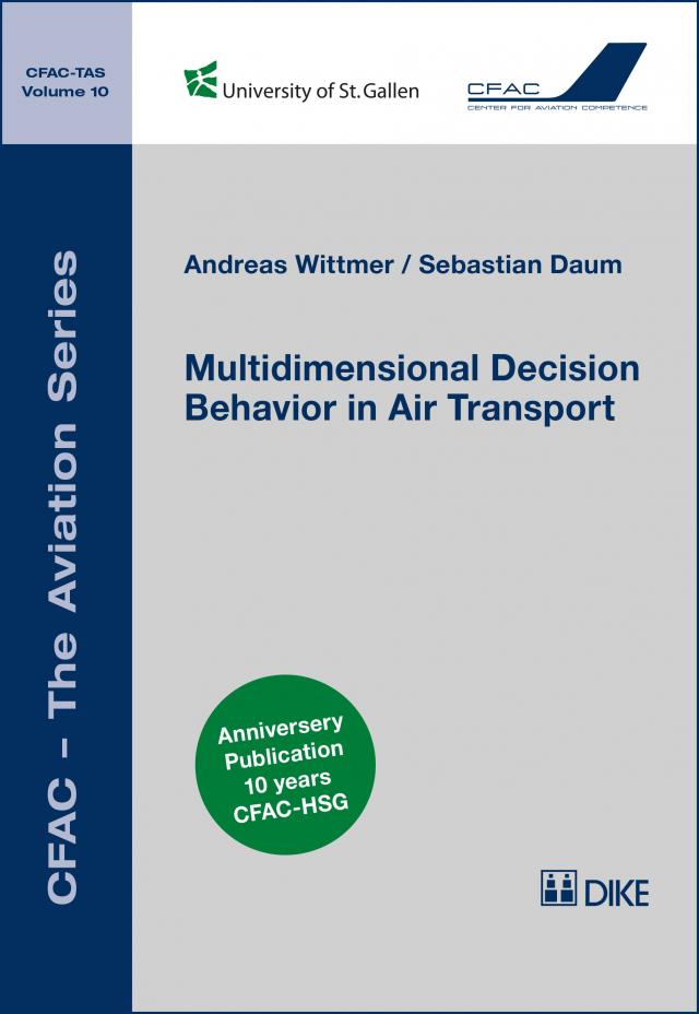 Multidimensional Decision Behavior in Air Transport