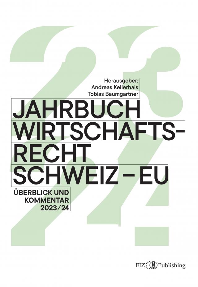 Jahrbuch Wirtschaftsrecht Schweiz – EU 2024