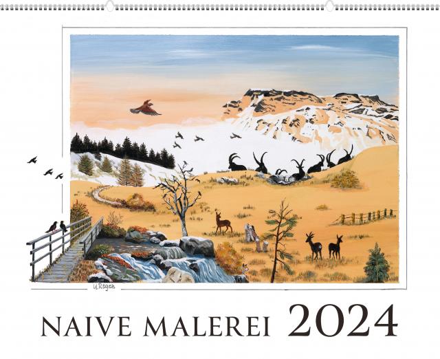 Kalender Naive Malerei 2025