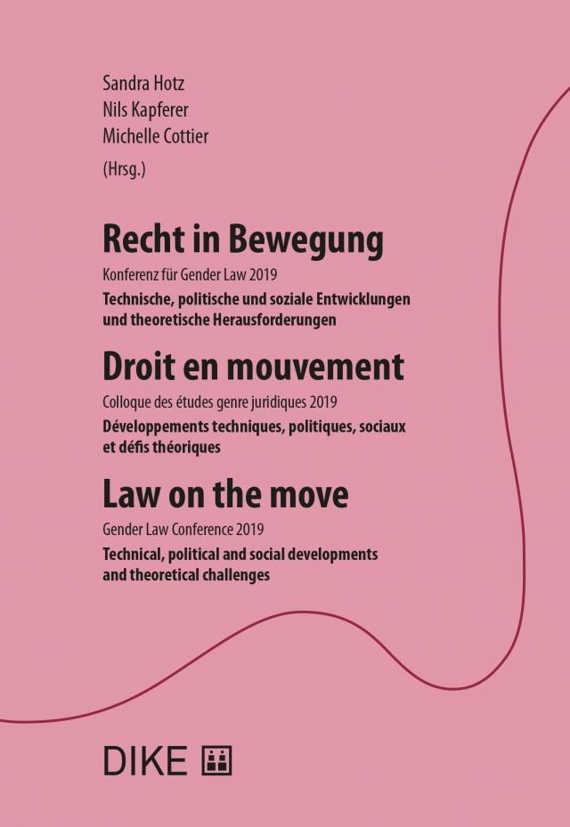 Recht in Bewegung - Droit en mouvement - Law on the move