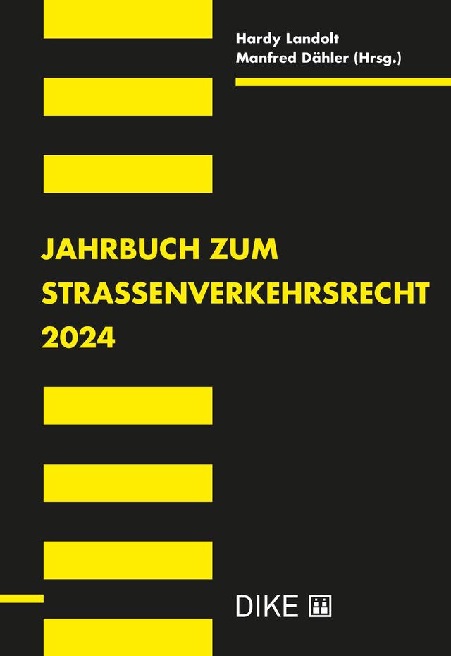 Jahrbuch zum Strassenverkehrsrecht 2024