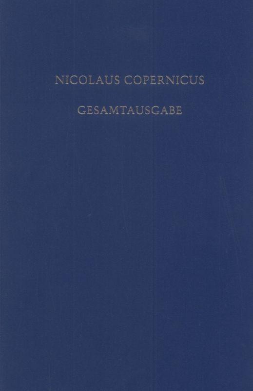 Nicolaus Copernicus Gesamtausgabe / Kommentar zu 