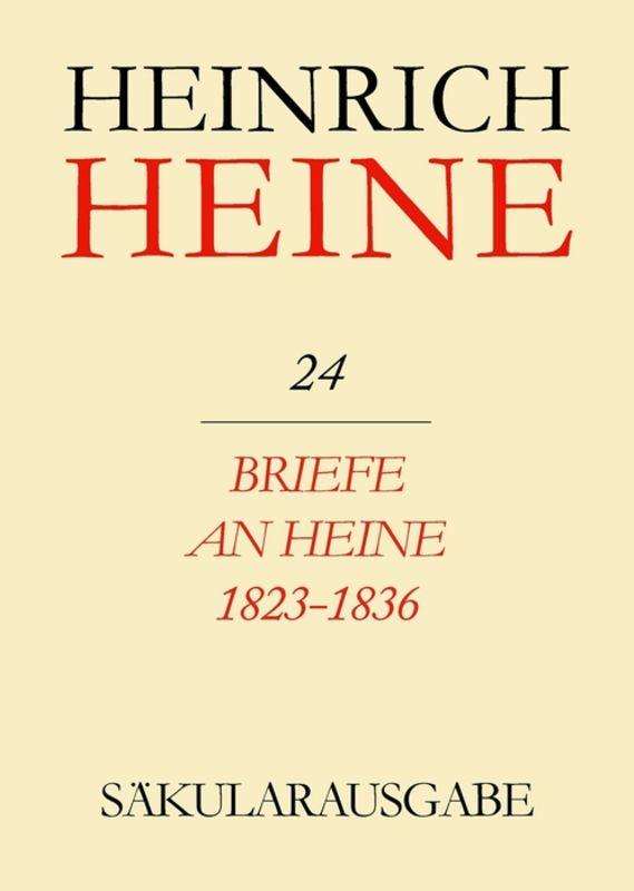 Briefe an Heine 1823-1836