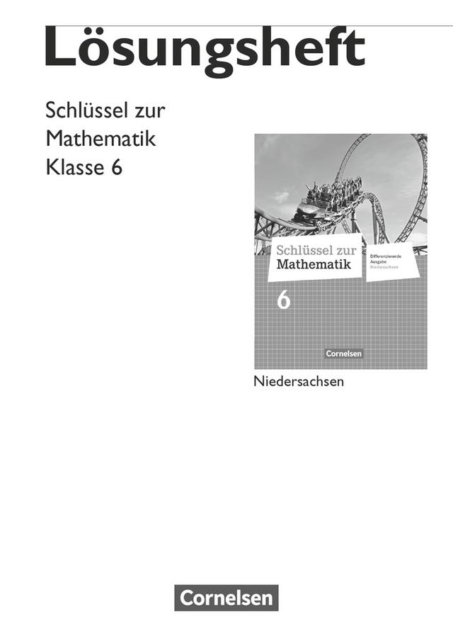 Schlüssel zur Mathematik - Differenzierende Ausgabe Niedersachsen - 6. Schuljahr