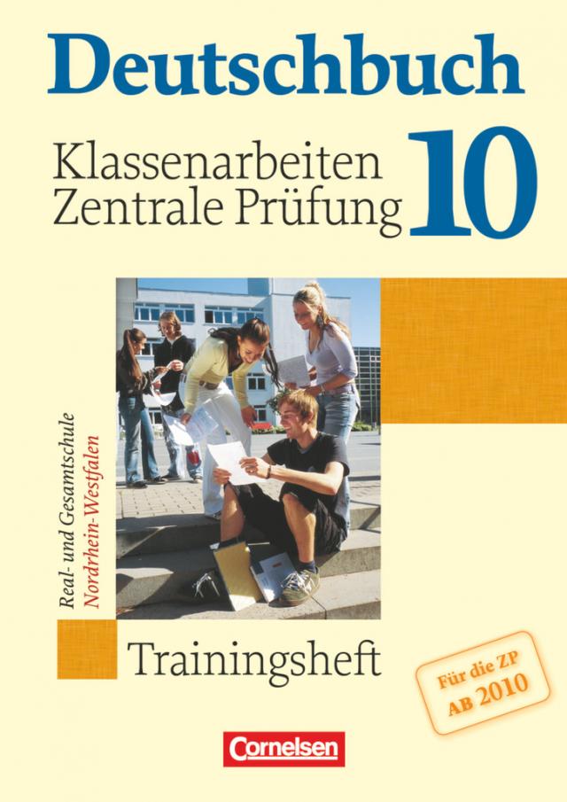 Deutschbuch - Sprach- und Lesebuch - Trainingshefte - zu allen Grundausgaben - 10. Schuljahr