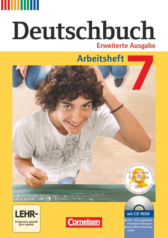 Deutschbuch - Sprach- und Lesebuch - Zu allen erweiterten Ausgaben - 7. Schuljahr