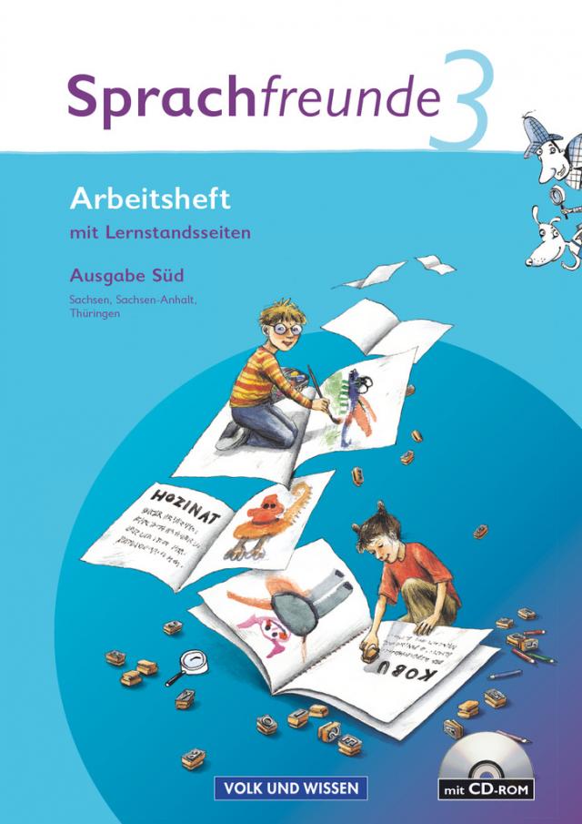 Sprachfreunde - Sprechen - Schreiben - Spielen - Ausgabe Süd 2010 (Sachsen, Sachsen-Anhalt, Thüringen) - 3. Schuljahr