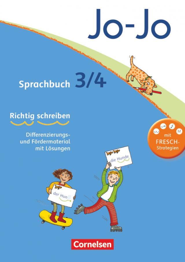 Jo-Jo Sprachbuch - Aktuelle allgemeine Ausgabe. 3./4. Schuljahr - Arbeitsblock