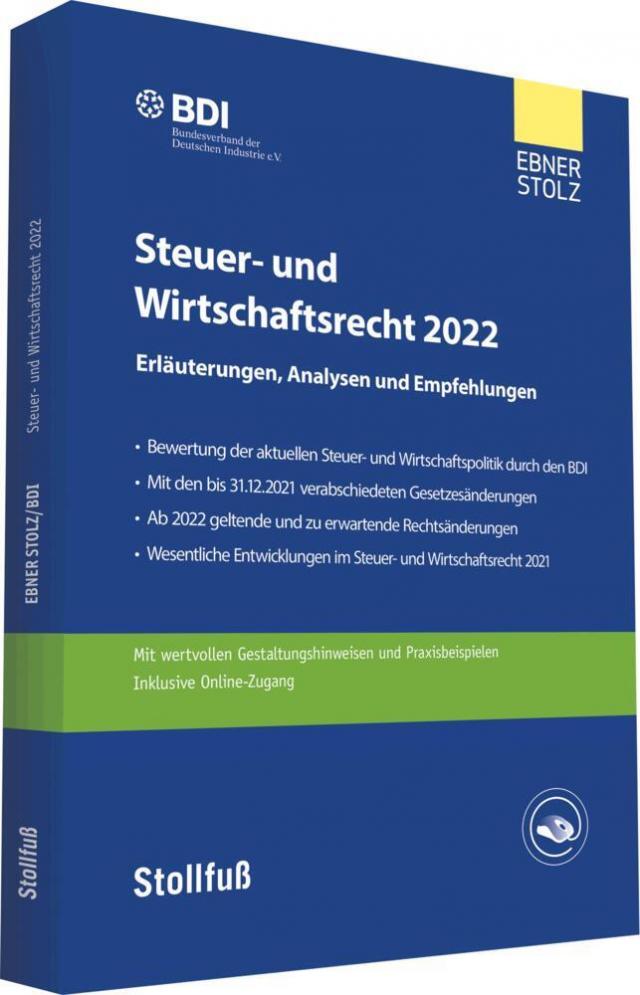 Steuer- und Wirtschaftsrecht 2022