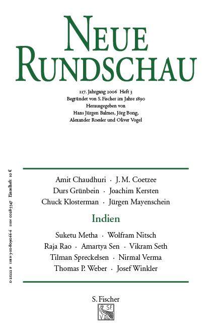 Neue Rundschau 2006/3
