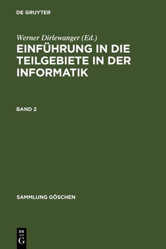 Einführung in die Teilgebiete der Informatik / Einführung in die Teilgebiete der Informatik. Band 2