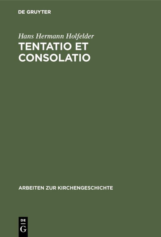 Tentatio et consolatio