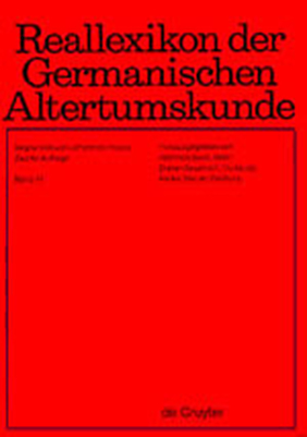 Reallexikon der Germanischen Altertumskunde / Kleinere Götter - Landschaftsarchäologie