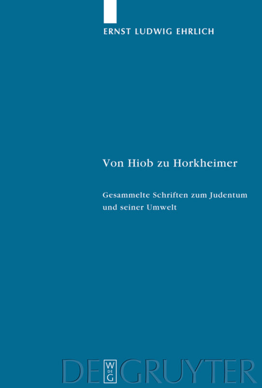 Von Hiob zu Horkheimer