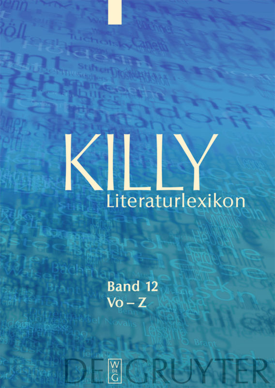 Killy Literaturlexikon / Vo – Z