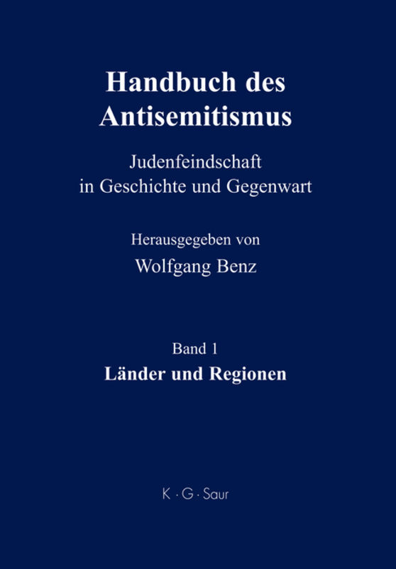 Handbuch des Antisemitismus / Länder und Regionen